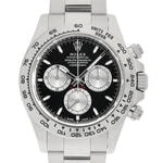 コスモグラフデイトナ　素材　ブライトブラック＆スチール　オイスター（3列リンク）