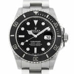 サブマリーナー　素材　ブラック　オイスター（3列リンク）