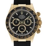 コスモグラフデイトナ　素材　ブラック　オイスターフレックス