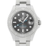 ヨットマスター37　素材　スレート　オイスター（3列リンク）