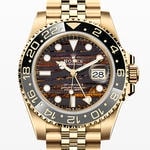 GMTマスターⅡ　素材　タイガーアイアン　ジュビリー、5列リンク