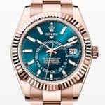 スカイドゥエラー　素材　ブルーグリーン　ジュビリー、5列リンク