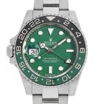 GMTマスターⅡ　素材　グリーンセラミック　オイスター（3列リンク）