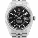 スカイドゥエラー　素材　ブライトブラック　ジュビリー、5列リンク