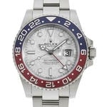 GMTマスターⅡ　素材　メテオライト　オイスター（3列リンク）