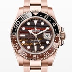 GMTマスターⅡ　素材　タイガーアイアン　オイスター（3列リンク）