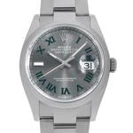 デイトジャスト36　素材　スレート　オイスター（3列リンク）