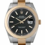 エクスプローラーⅠ　素材　ブラック　オイスター（3列リンク）