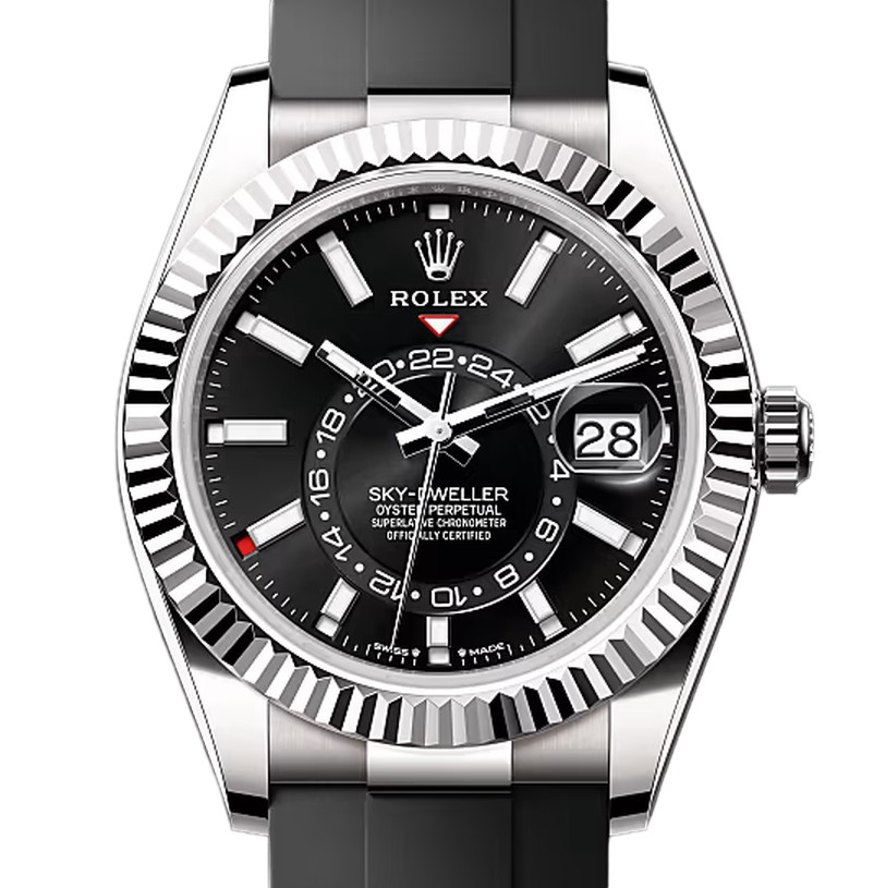 スカイドゥエラー　素材　ブライトブラック　オイスターフレックス