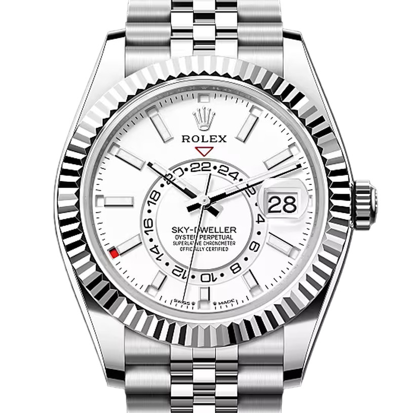 スカイドゥエラー　素材　インテンスホワイト　ジュビリー、5列リンク