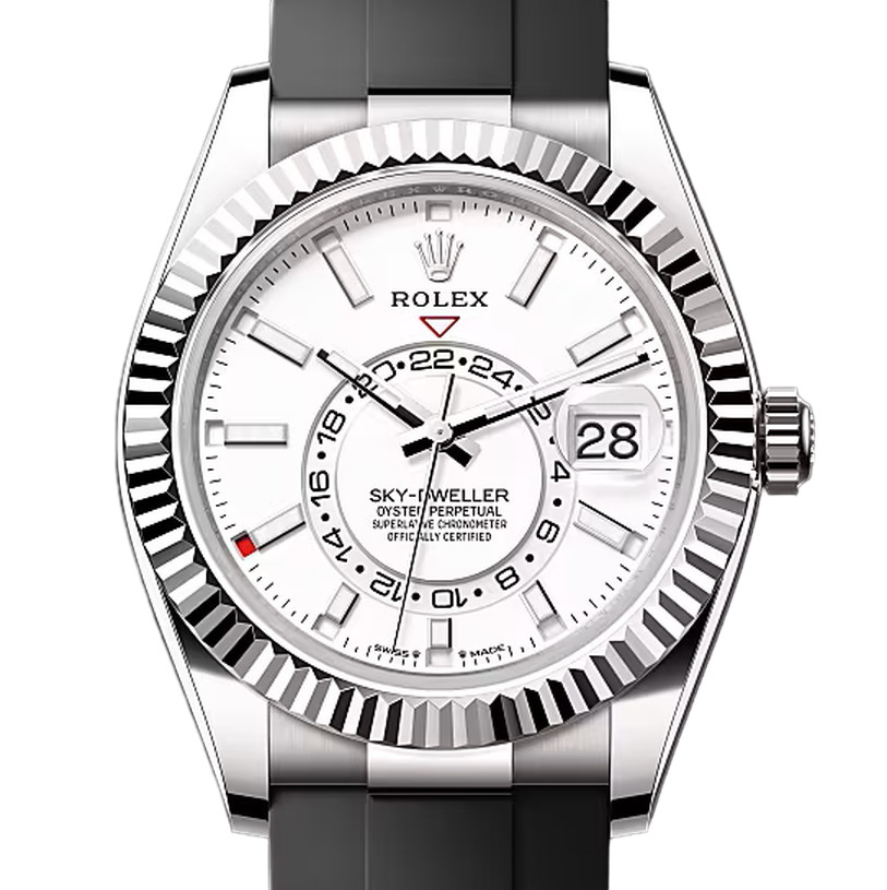 スカイドゥエラー　素材　インテンスホワイト　オイスターフレックス