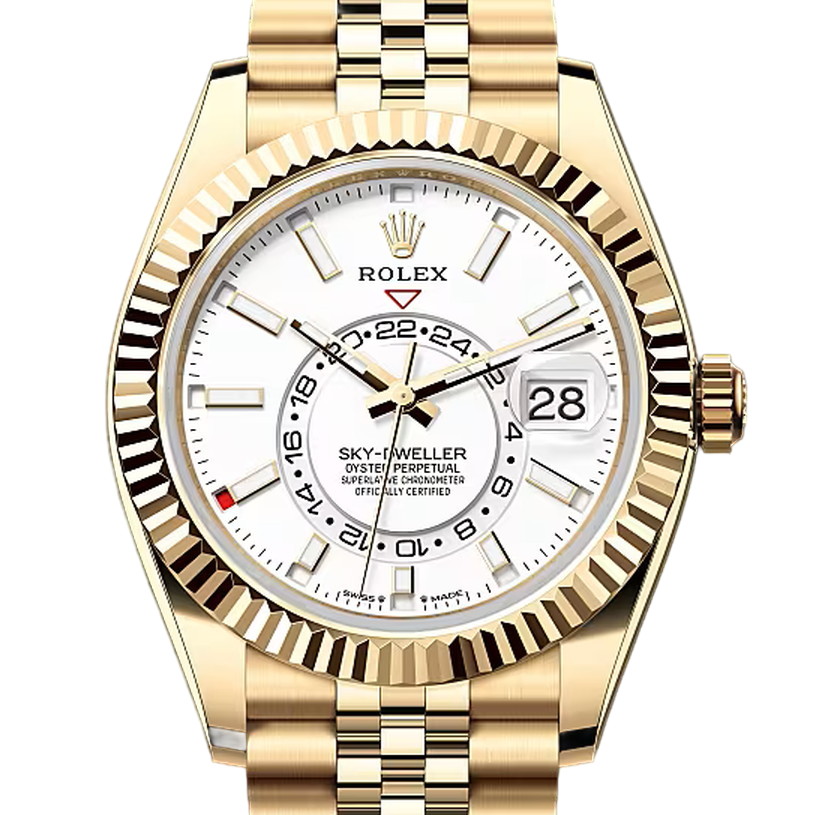 スカイドゥエラー　素材　インテンスホワイト　ジュビリー、5列リンク