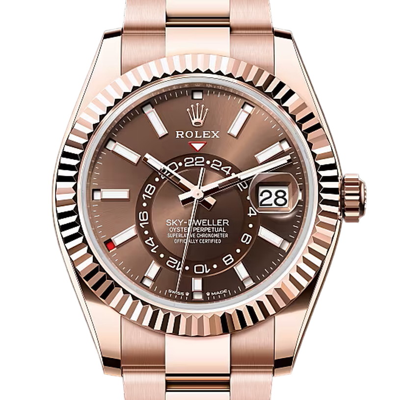 スカイドゥエラー　素材　チョコレート　オイスター（3列リンク）