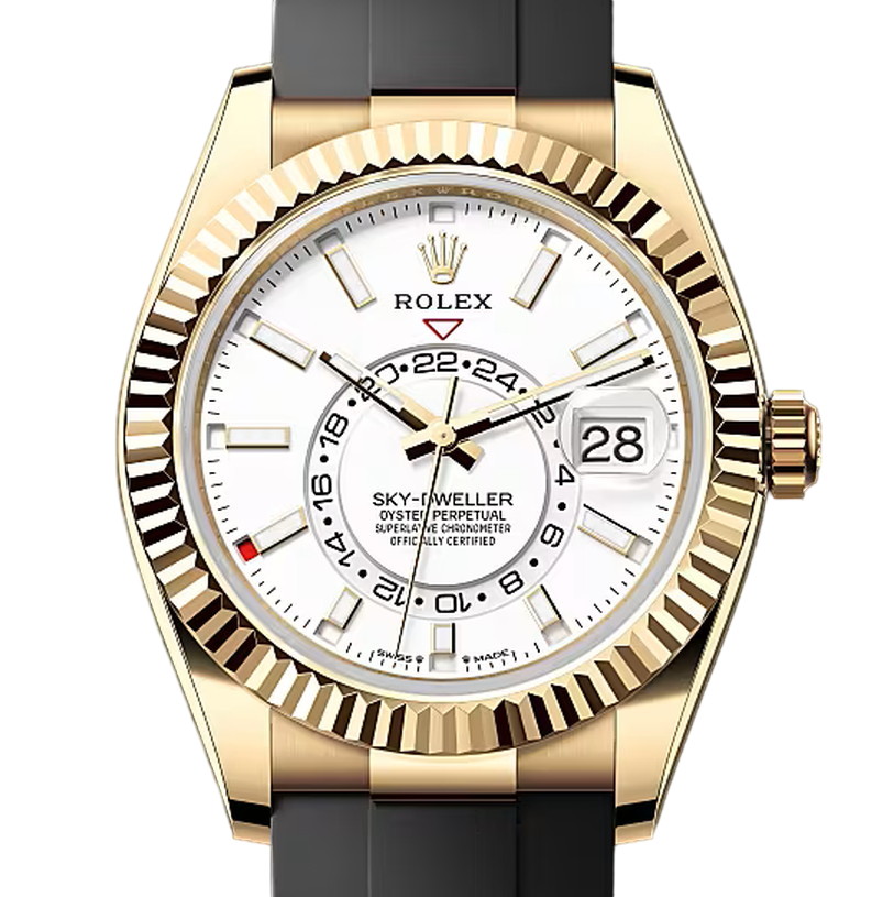 スカイドゥエラー　素材　インテンスホワイト　オイスターフレックス