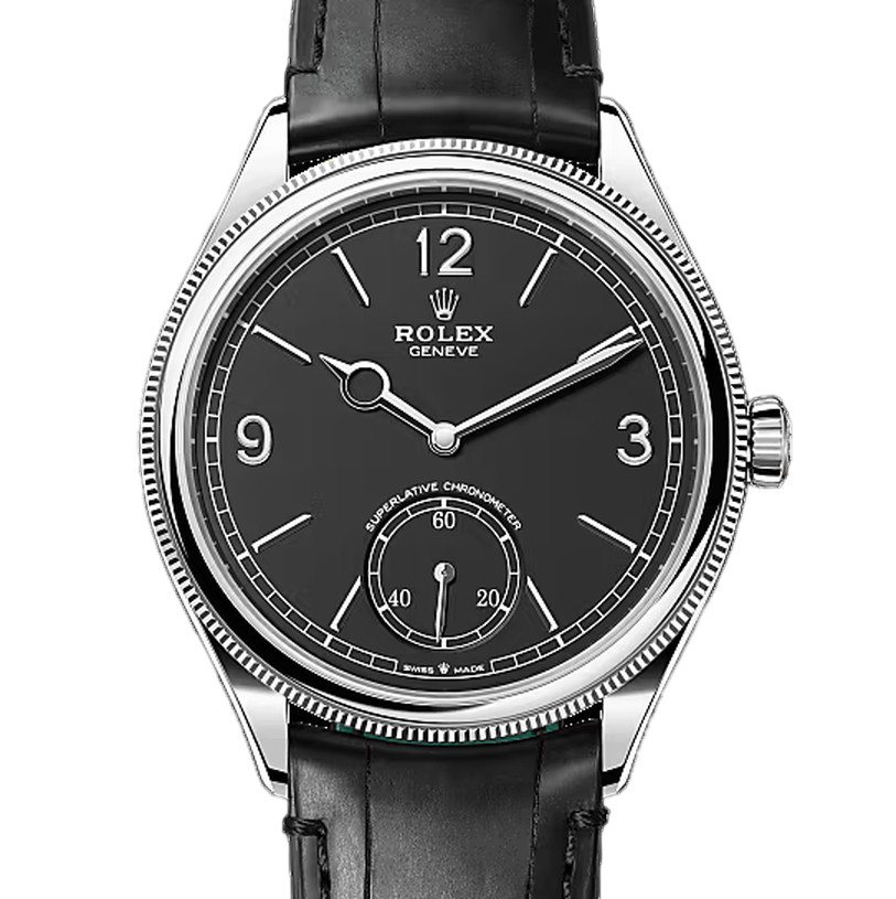 1908　素材　インテンスブラック　レザーストラップ