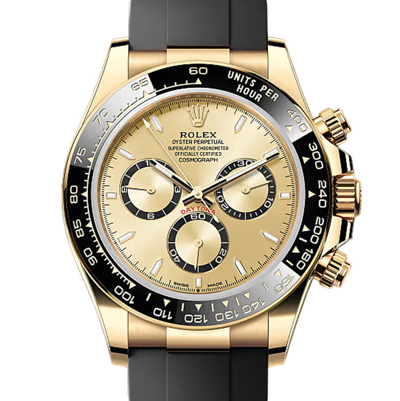 コスモグラフデイトナ　素材　ゴールデン　オイスターフレックス
