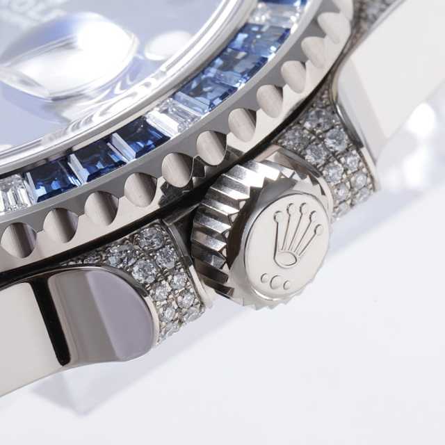 ロレックス サブマリーナ デイト ラグダイヤ ベゼルダイヤ 116659SABR ブルー