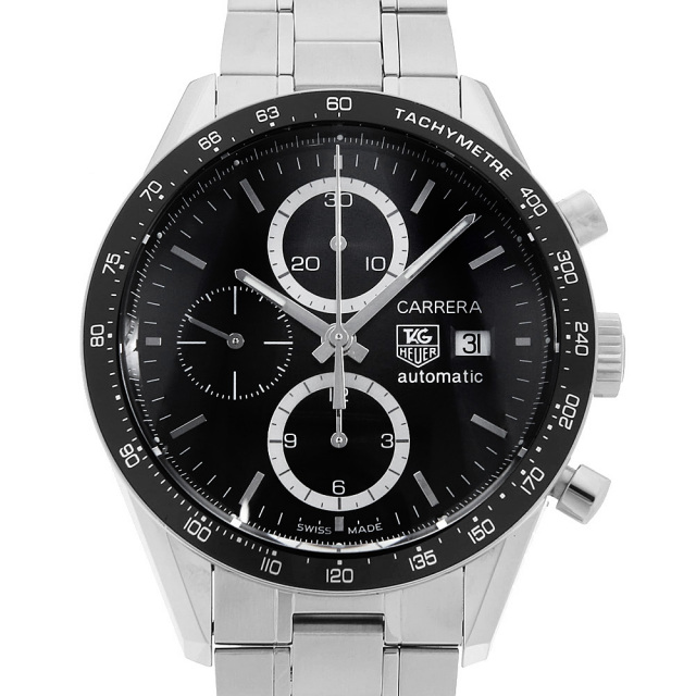 タグホイヤー カレラ タキメーター クロノグラフ CV2010.BA0786 中古 メンズ