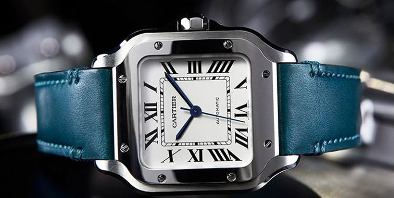 カルティエ Cartier サントス100LM 腕時計 メンズ