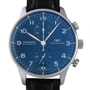 IWC　ポルトギーゼ　青文字盤