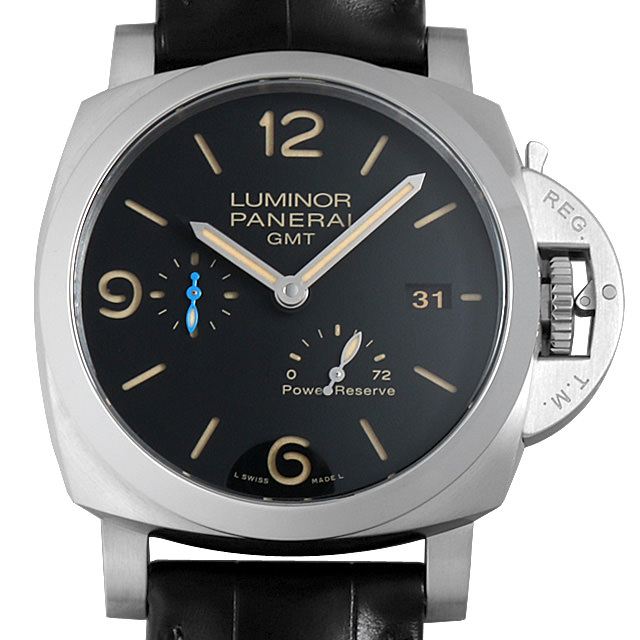 パネライ ルミノール 1950 3DAYS GMT パワーリザーブ オートマティック PAM01321