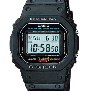 カシオ　G-SHOCK　DW-5600C-1V