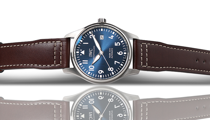 正規品質保証 IWC パイロット・ウォッチ・マーク xviii レザーベルト