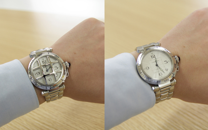 カルティエ  パシャ35mm用グリッド   メンズ 腕時計