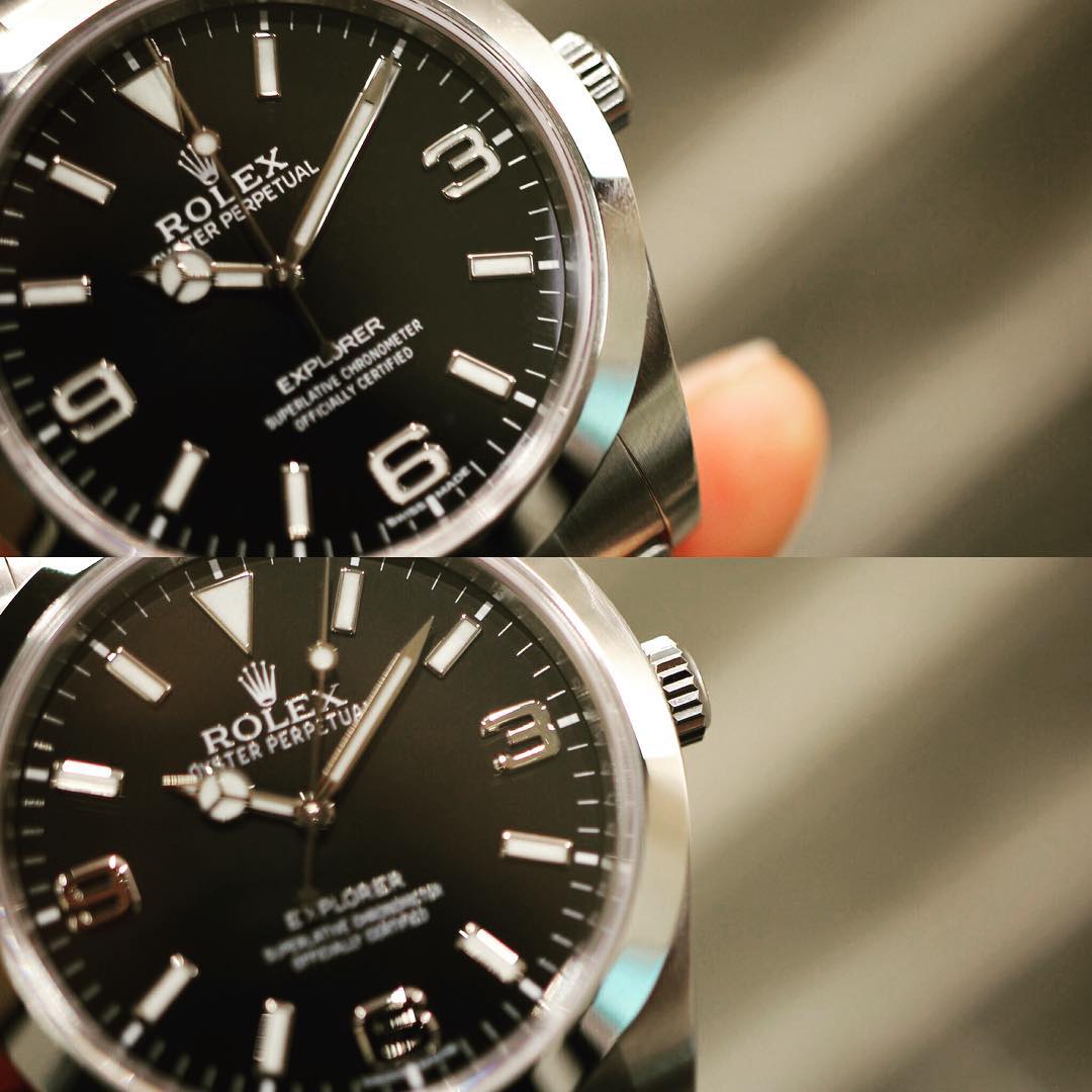 ② Rolex 214270 エクスプローラー