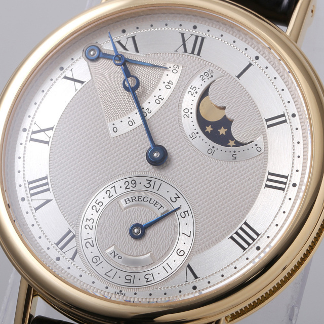 ブレゲ クラシック パワーリザーブ ムーンフェイズ 3130BA/11/986 