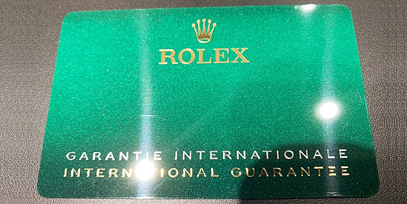 ROLEX 保証書ケース