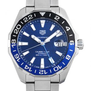 タグホイヤー アクアレーサー キャリバー7 GMT WAY201T.BA0927