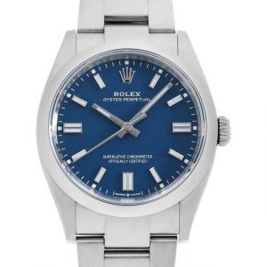 ロレックス オイスターパーペチュアル36 126000 ブルー