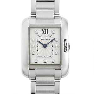 カルティエ タンクアングレーズ W4TA0003