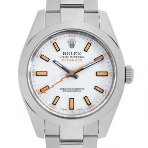ロレックス ミルガウス 116400 ホワイト