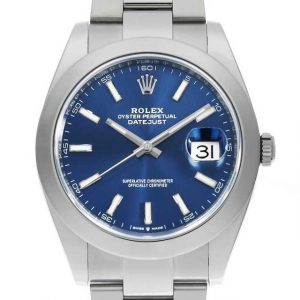 ロレックス デイトジャスト41 126300 ブルー