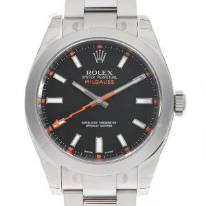 ロレックス ミルガウス 116400 ブラック