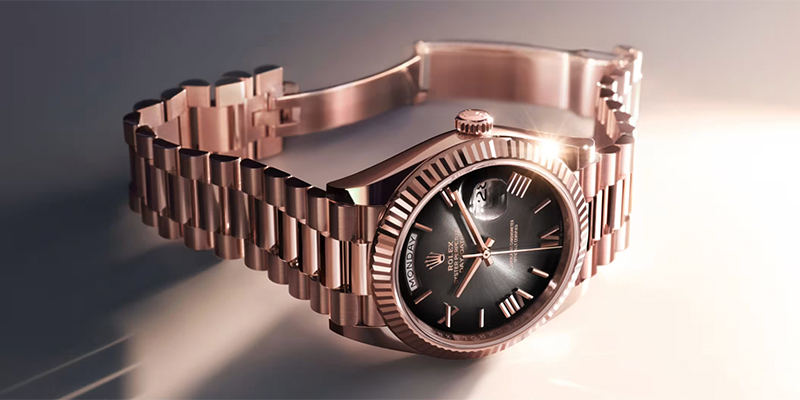 ロレックス デイデイト ピンクゴールド