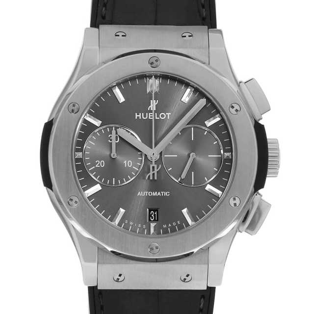 ウブロ クラシックフュージョン クロノグラフ チタニウム レーシンググレー 521.NX.7071.LR