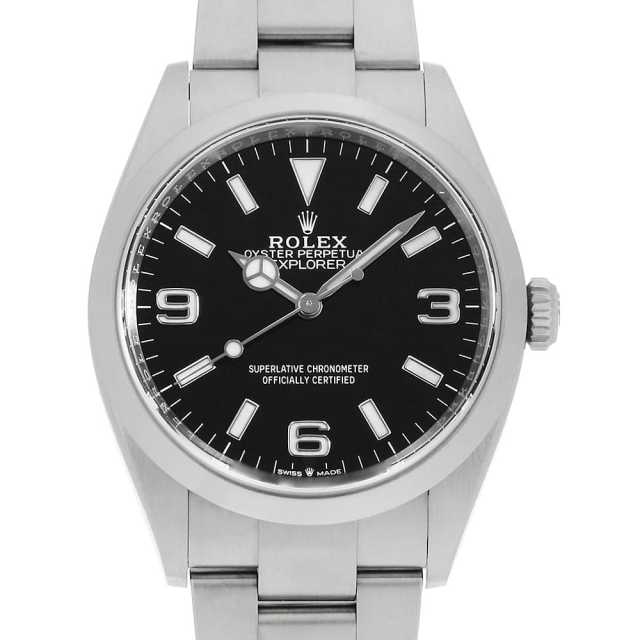 ロレックス エクスプローラー36 124270 ブラック