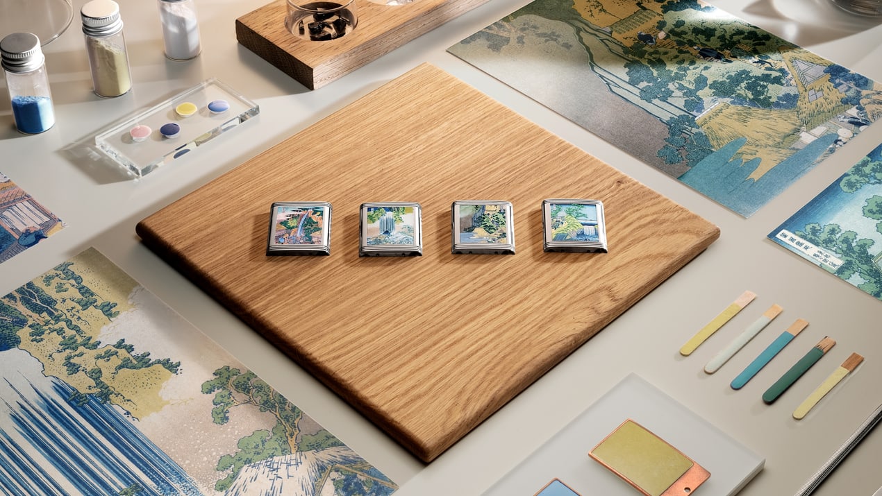 レベルソ・トリビュート・エナメル・葛飾北斎2026