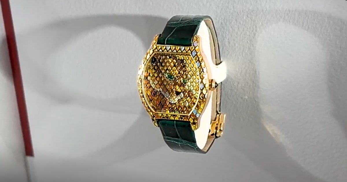 トーチュ パンテール メティエダール ウォッチRef.CRHPI01812