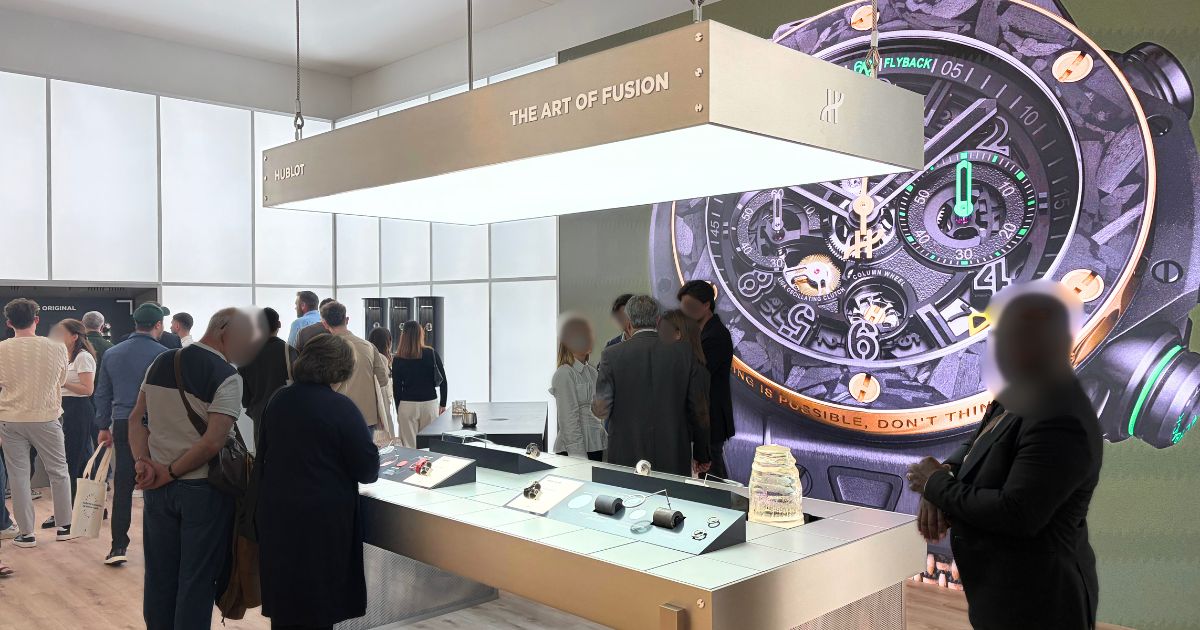 2026W＆Wのウブロブースの実際の様子