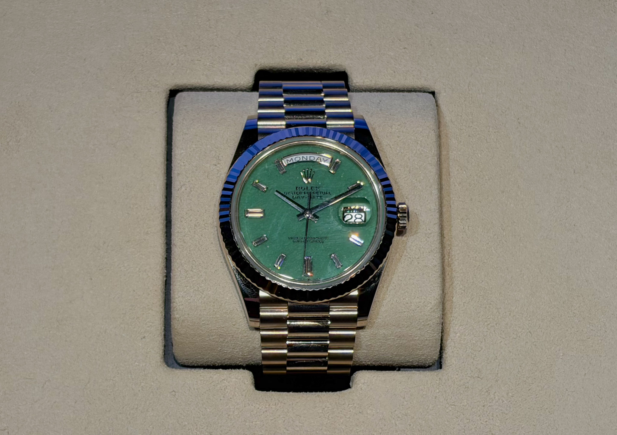 デイデイト40ジュビリーゴールド合金Ref.228235