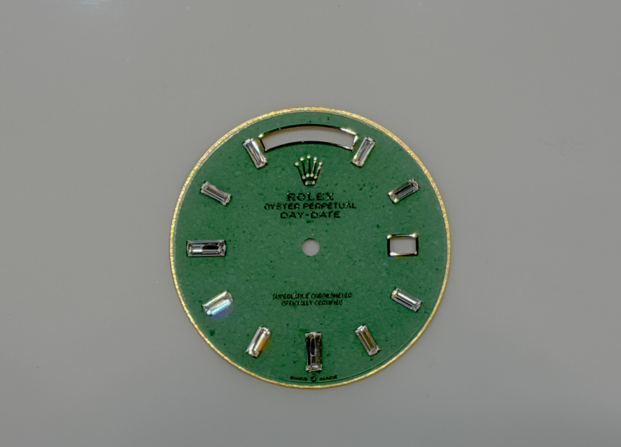 デイデイト40ジュビリーゴールド合金Ref.228235文字盤