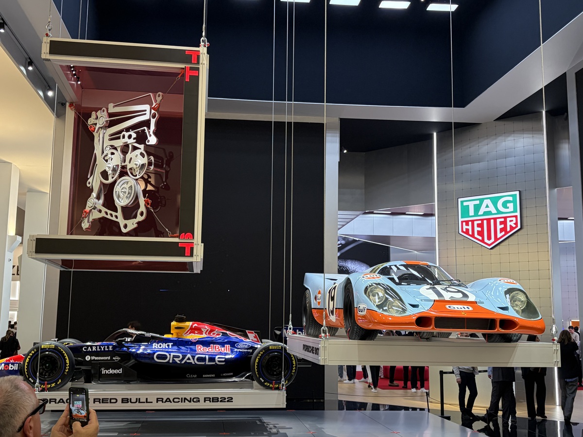 2026年W＆W タグホイヤー ブース内