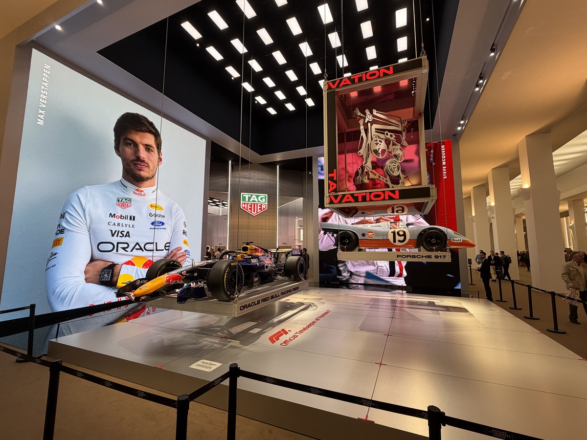 2026年W＆W タグホイヤー ブース内