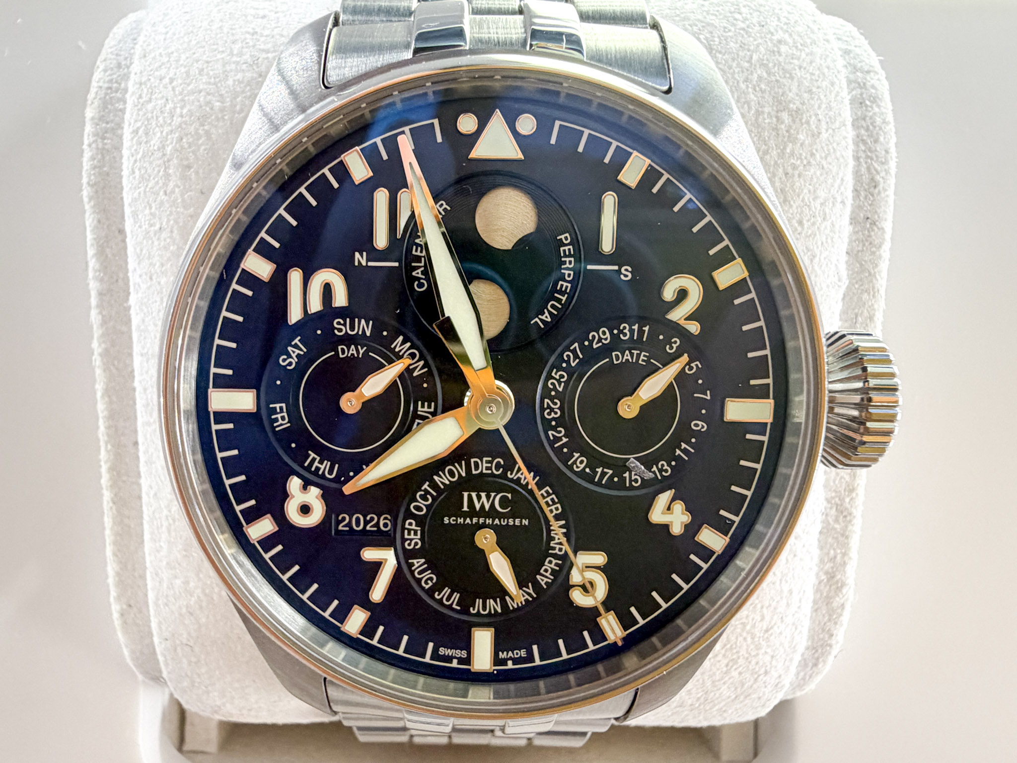 ビッグ・パイロット・ウォッチ・パーペチュアル・カレンダー・プロセット “プティ・プランス”｜Ref.IW329601