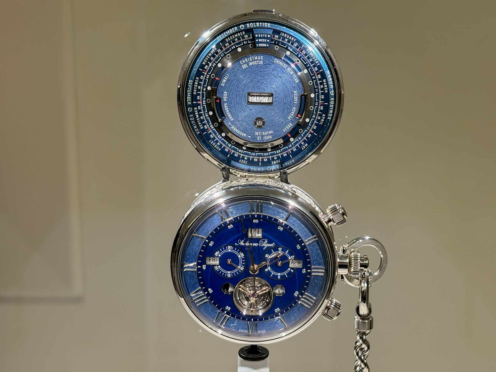 150周年ヘリテージ 懐中時計｜Ref.75150PT.OO.01