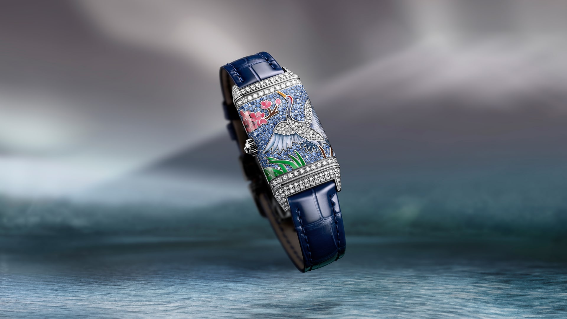 レベルソ・ワン カプセルコレクションシリーズ ラ・ヴァレ・デ・メルヴェイユ「神秘の谷™」〈桜〉｜Ref.Q3293426